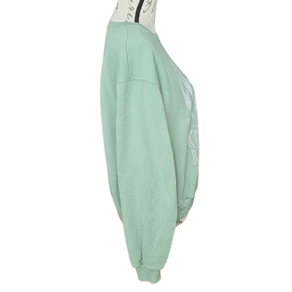 Hollister Hollister Women's Size Small Green White Lost Love Festival Size S / US 4 / IT 40 - 4 Thumbnail