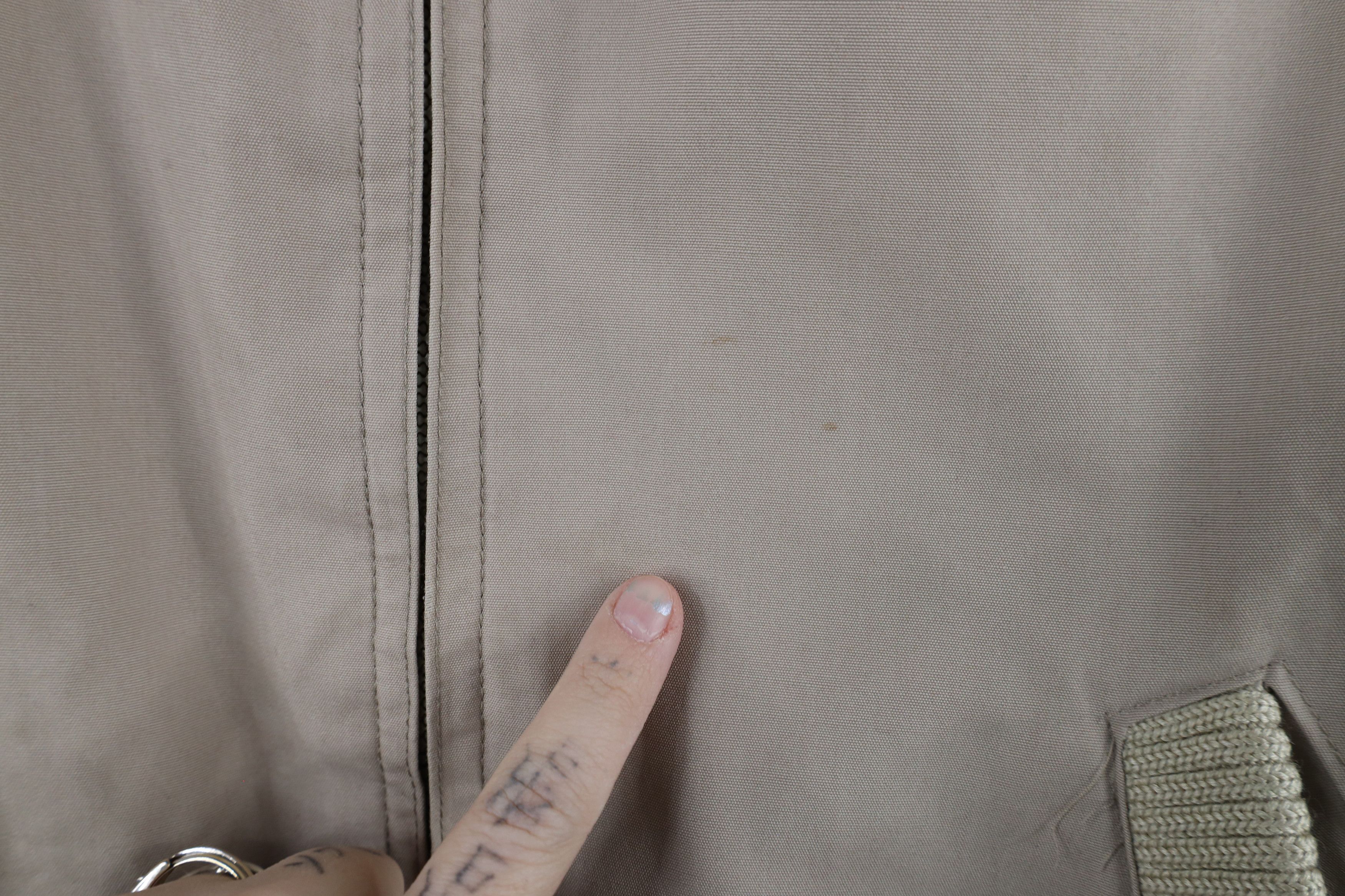 Vintage Vintage 80s 90s Streetwear Racer Bomber Jacket Beige Tan Size US M / EU 48-50 / 2 - 5 Thumbnail