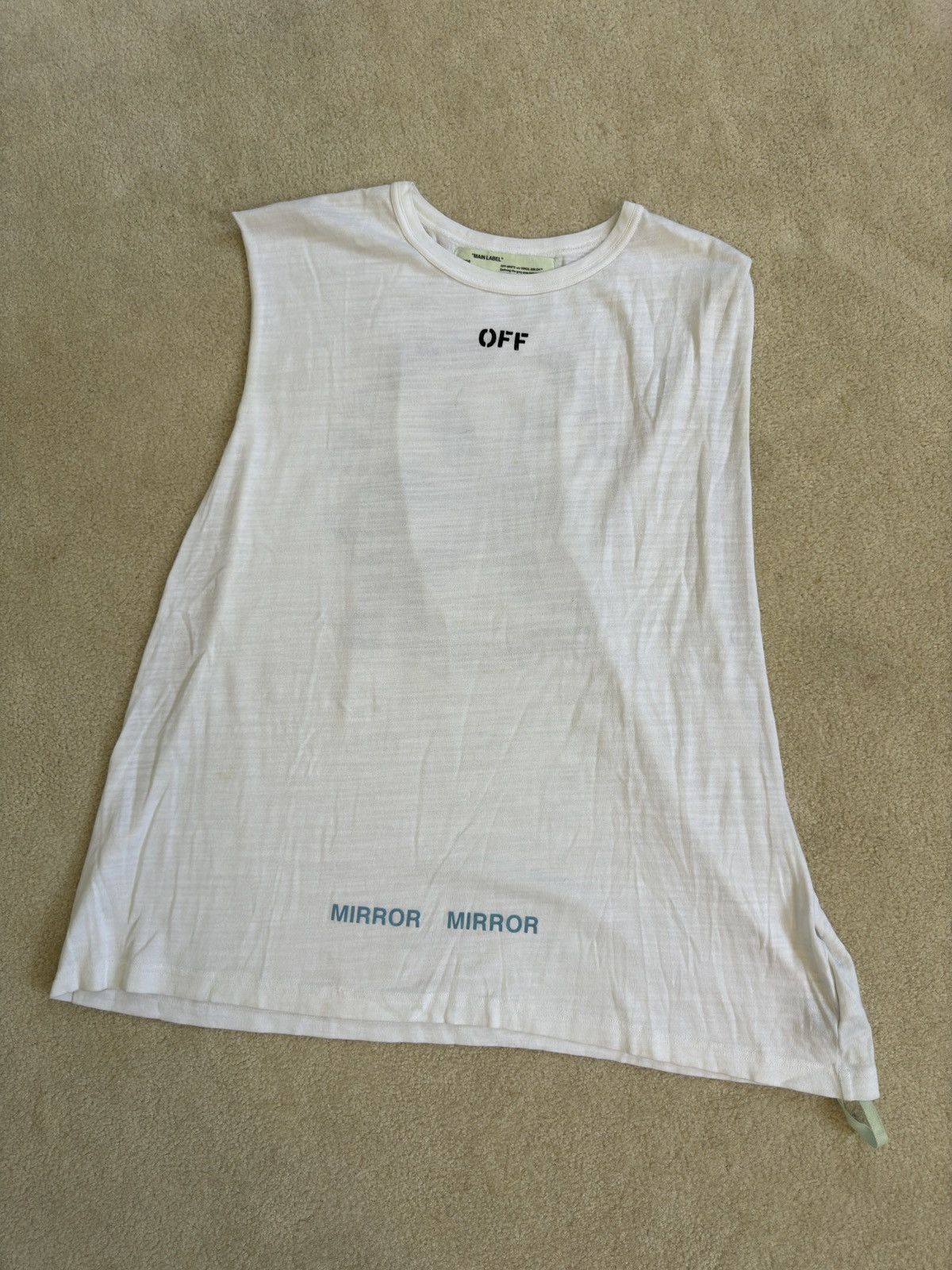 Off-White Mirror Mirror Tank Size US XXL / EU 58 / 5 - 2 Thumbnail