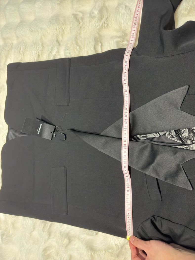 Yves Saint Laurent Saint Laurent 23 Show Style Wide Smoking Suit Coat 2502-Ne Size US S / EU 44-46 / 1 - 9 Thumbnail