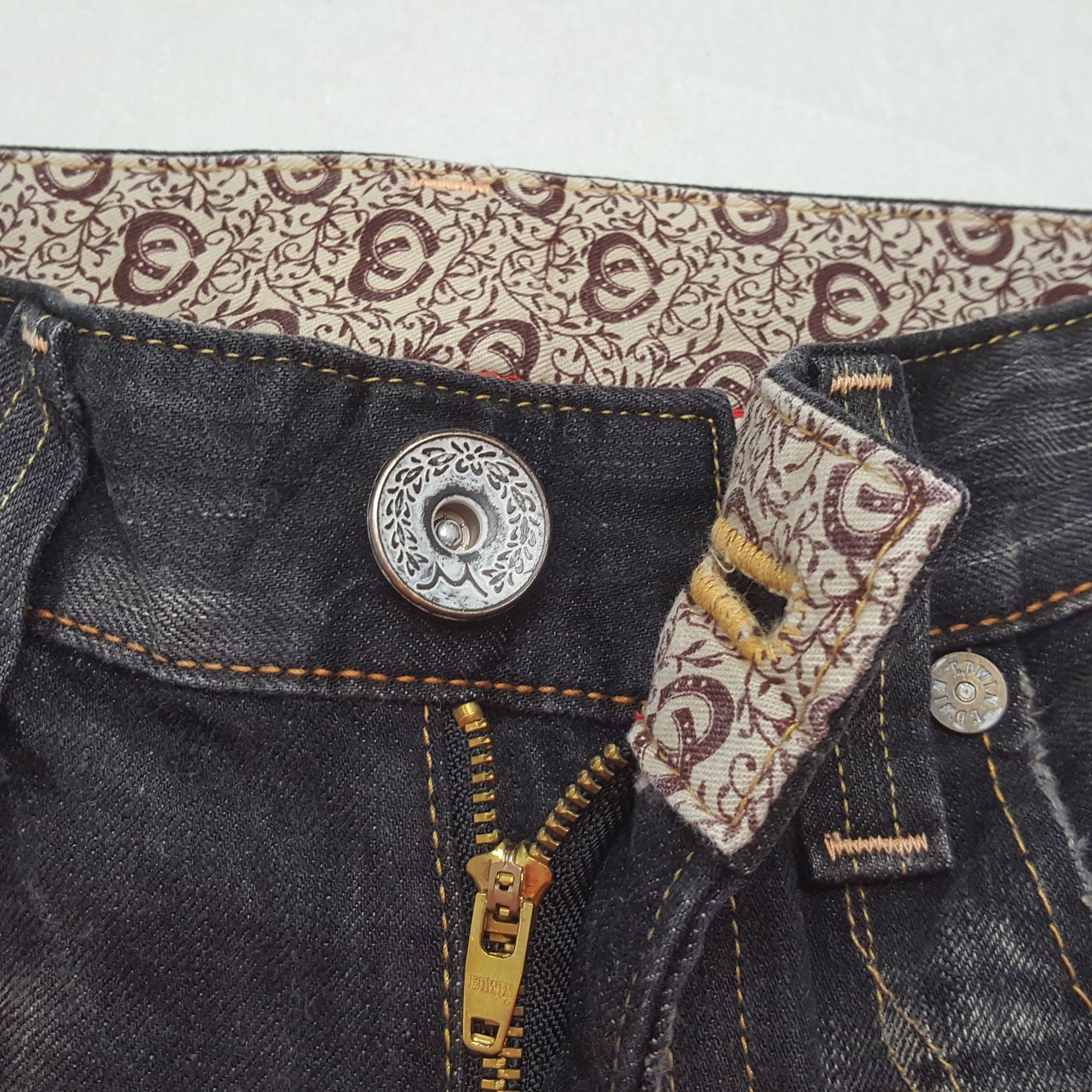 Edwin Vintage Edwin 503 American Distressed Style Jeans RR30 Size US 28 / EU 44 - 12 Thumbnail
