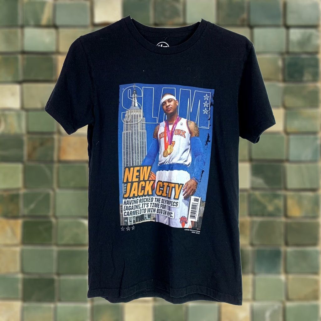 Vintage '47 New Jack City Slam Magazine 2012 Cover Collection Crew Shirt T-Shirt Small Black Unisex Adults Short Sleeve Crew Neck 100% Cotton Graphic Print Size US S / EU 44-46 / 1 - 1 Thumbnail