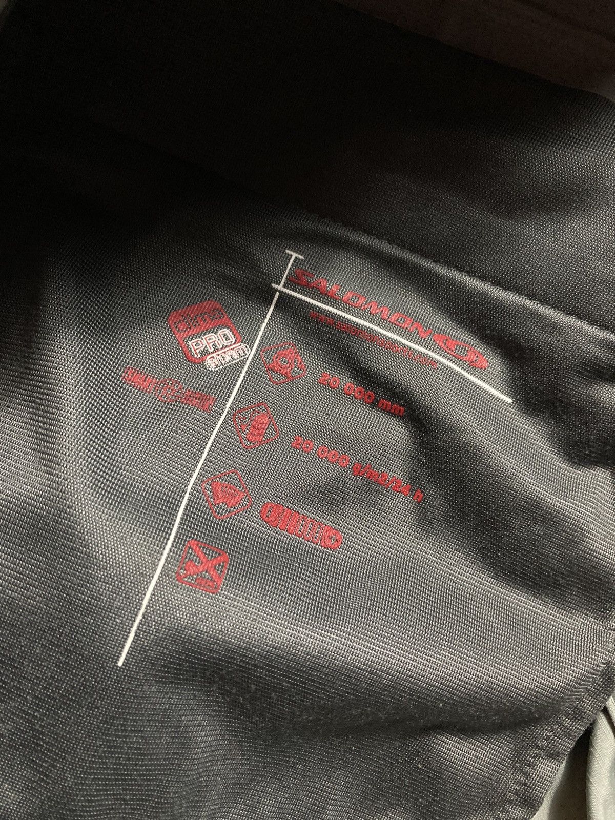 Salomon Vintage Salomon Techwear Ski Pants Clima Pro Storm Grey Size US 32 / EU 48 - 13 Thumbnail
