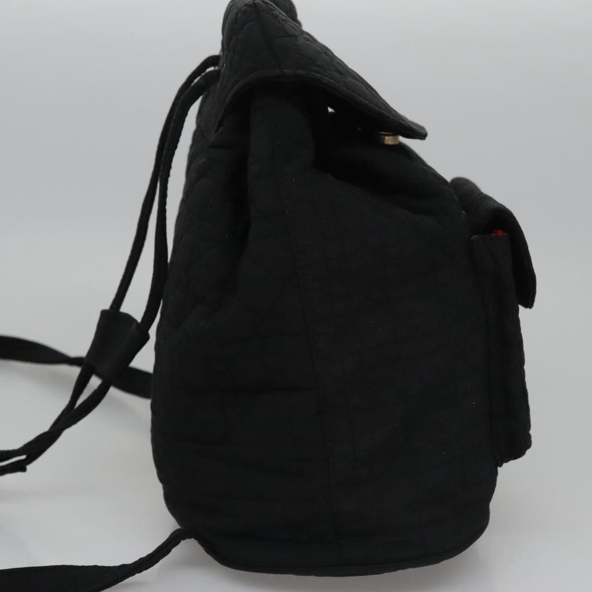 Dior DIOR Lady DIOR Backpack Nylon Black Gold Size ONE SIZE - 5 Thumbnail