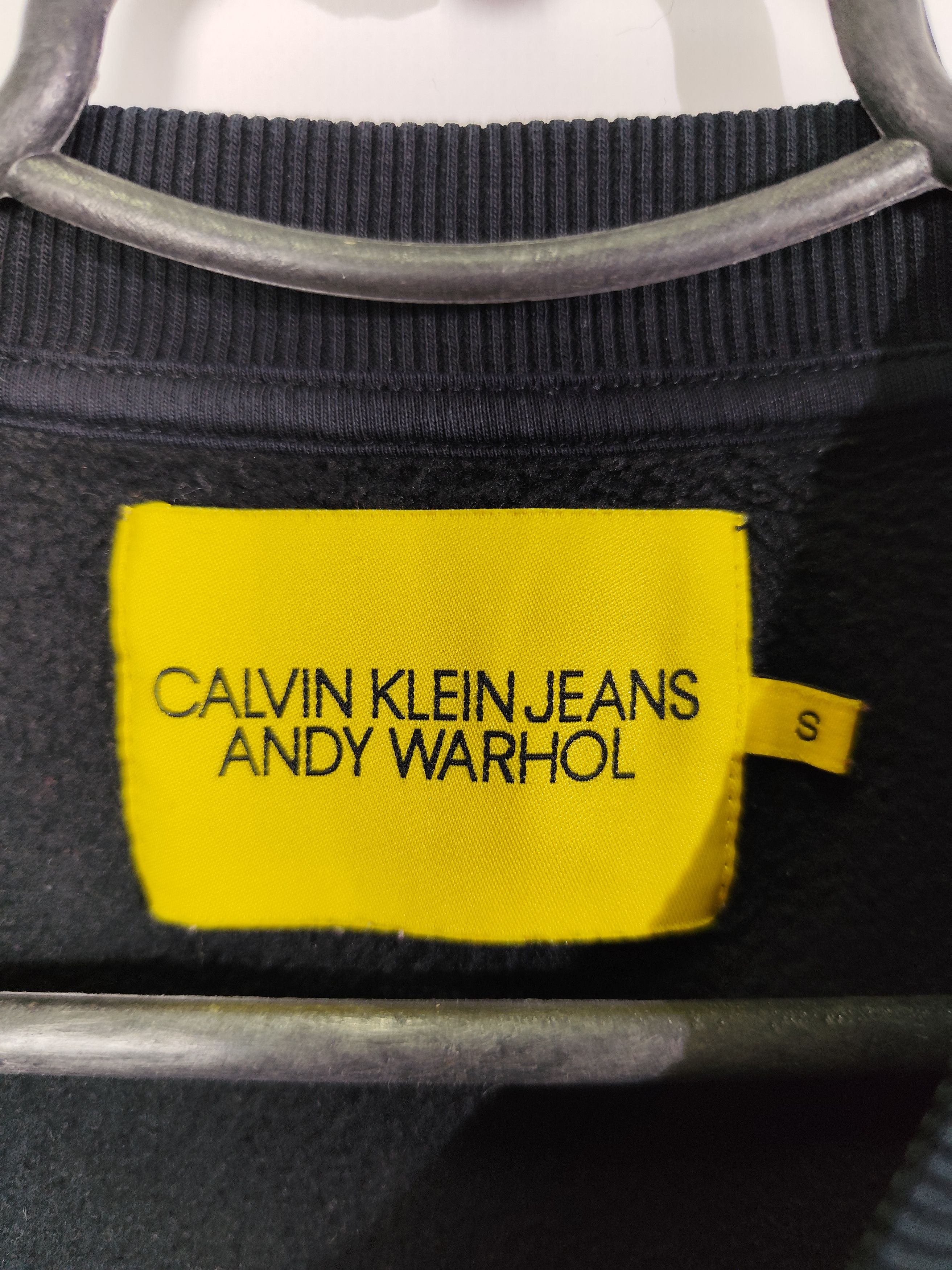 Andy Warhol Vintage Y2K Andy Warhol Print Sweatshirt Calvin Klein Size S Size US S / EU 44-46 / 1 - 4 Thumbnail
