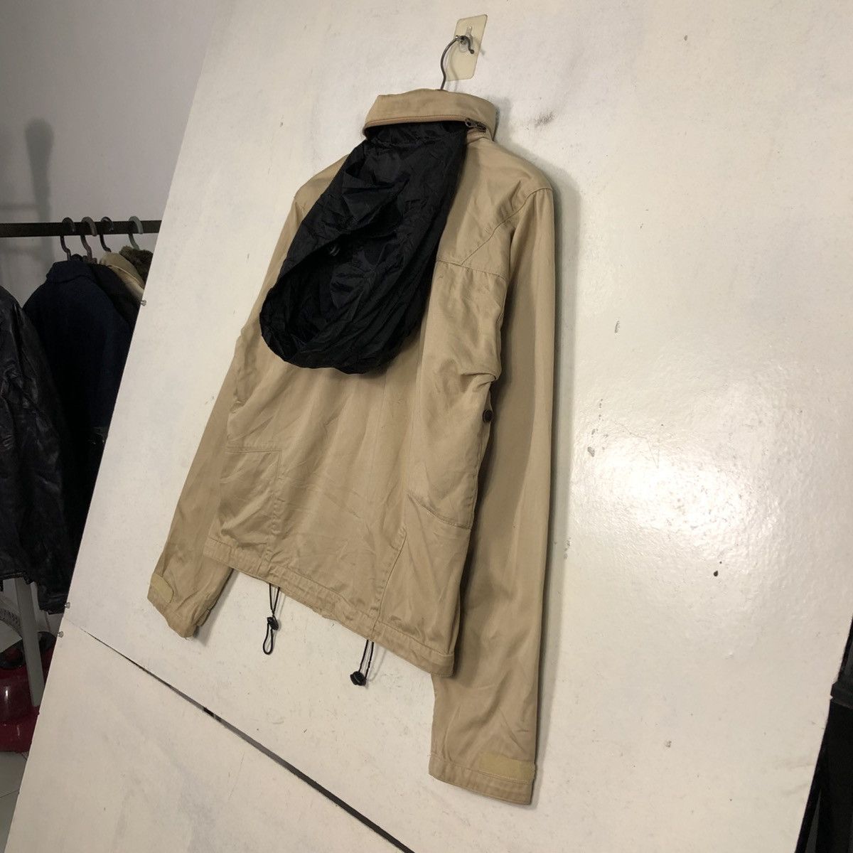 Emporio Armani 📌Cropped Biker Jacket Bono Hoodie Emporio Armani Size US M / EU 48-50 / 2 - 13 Thumbnail