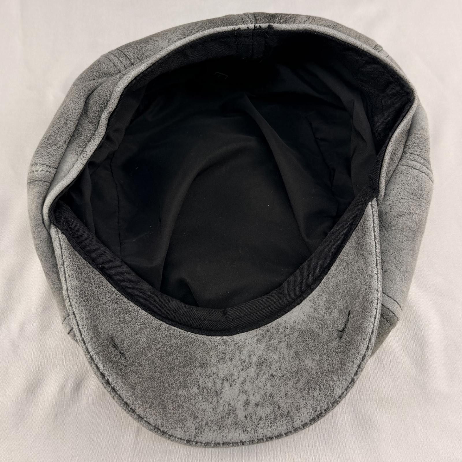 Other Genuine Leather Flat Cap |Peaky Blinders Inspired 100 L Size Size ONE SIZE - 6 Thumbnail