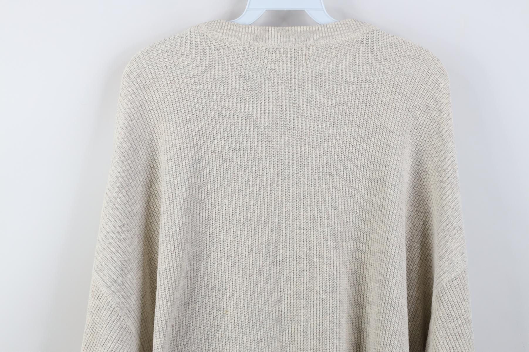 Eddie Bauer Vintage 90s Eddie Bauer Knit Sweater Oatmeal Brown USA Size US M / EU 48-50 / 2 - 10 Thumbnail