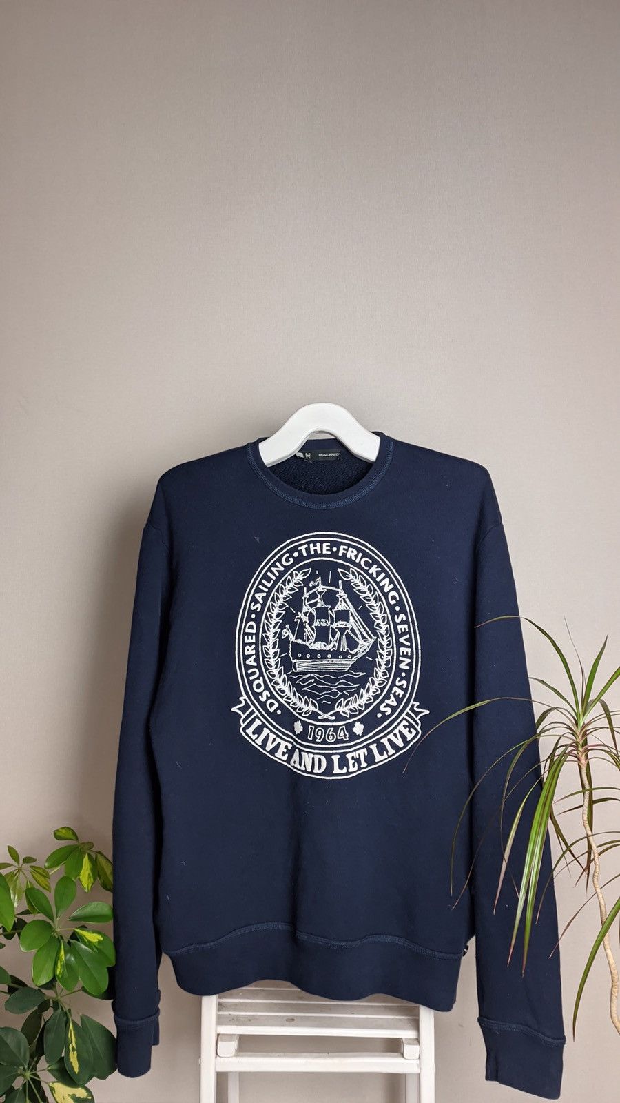 Vintage Dsquared2 vintage sweatshirt Y2K Hysteric Glamour LGB style Size US M / EU 48-50 / 2 - 1 Thumbnail