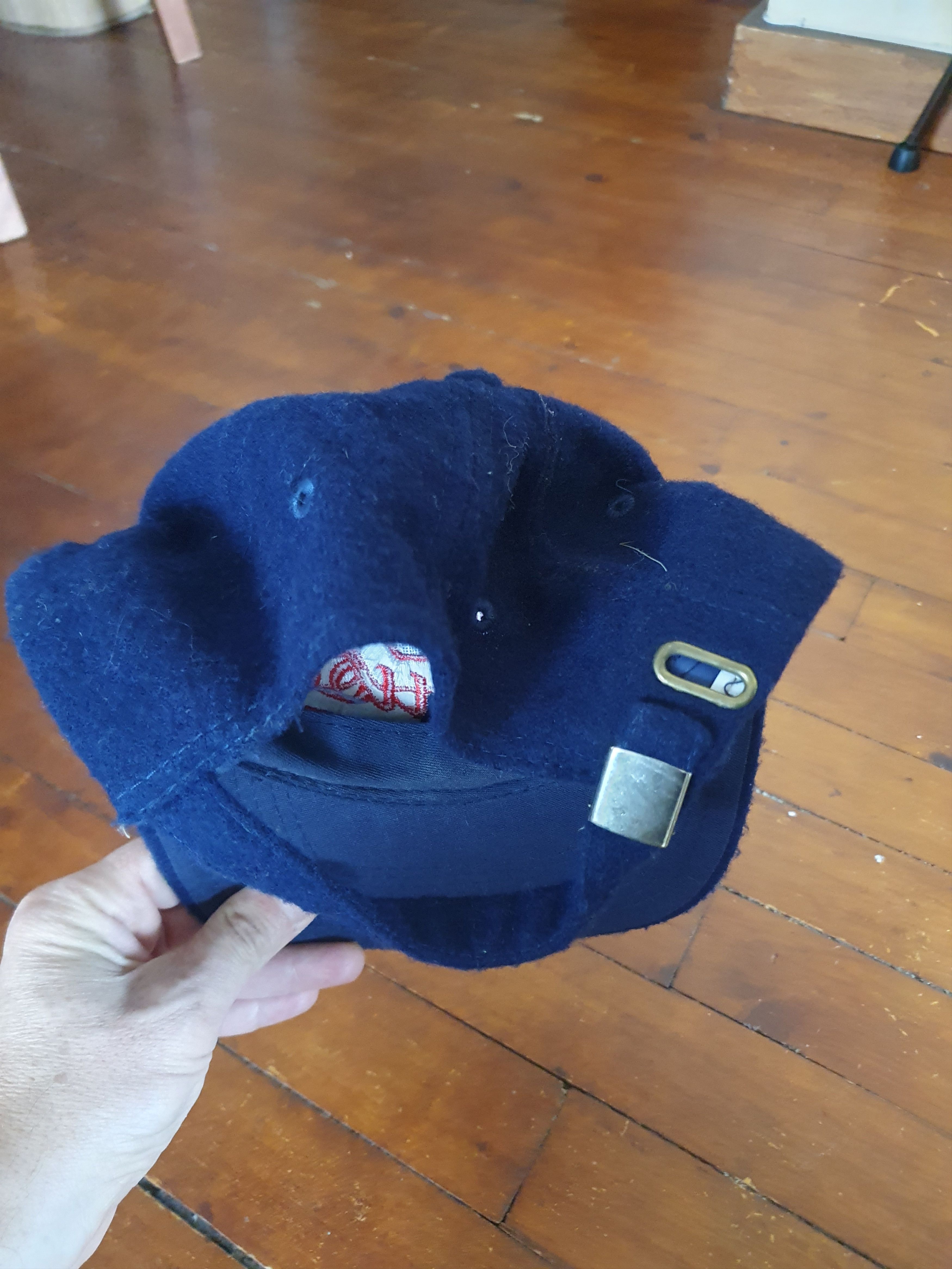 Fila × Vintage Fila USA Wool Blend Strapback Hat Winter Cap Size ONE SIZE - 8 Thumbnail