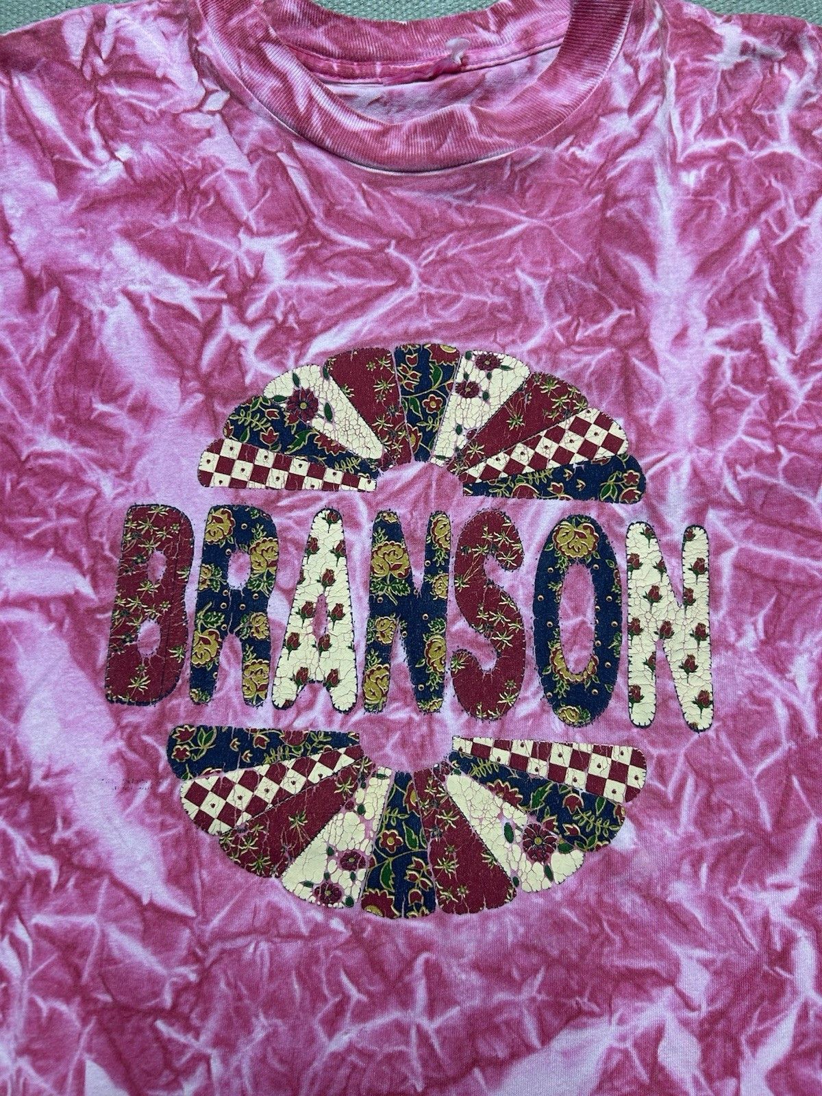 Vintage graphic t shirt tie dye Branson Missouri country music L/XL Size US XL / EU 56 / 4 - 2 Thumbnail