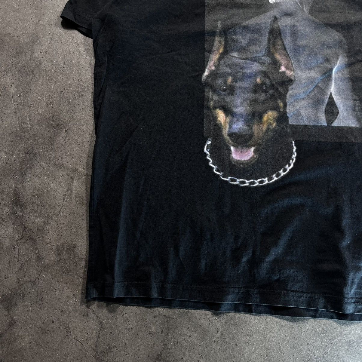Givenchy Esdeekid Style Givenchy Paris Doberman Big Print Tee Tshirt Size US M / EU 48-50 / 2 - 5 Thumbnail