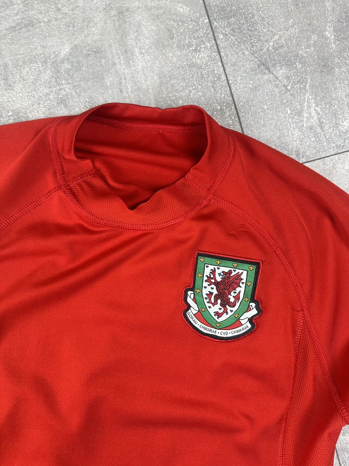 Kappa Kappa Wales 2004/06 Home Soccer Football Jersey Size US S / EU 44-46 / 1 - 2 Thumbnail