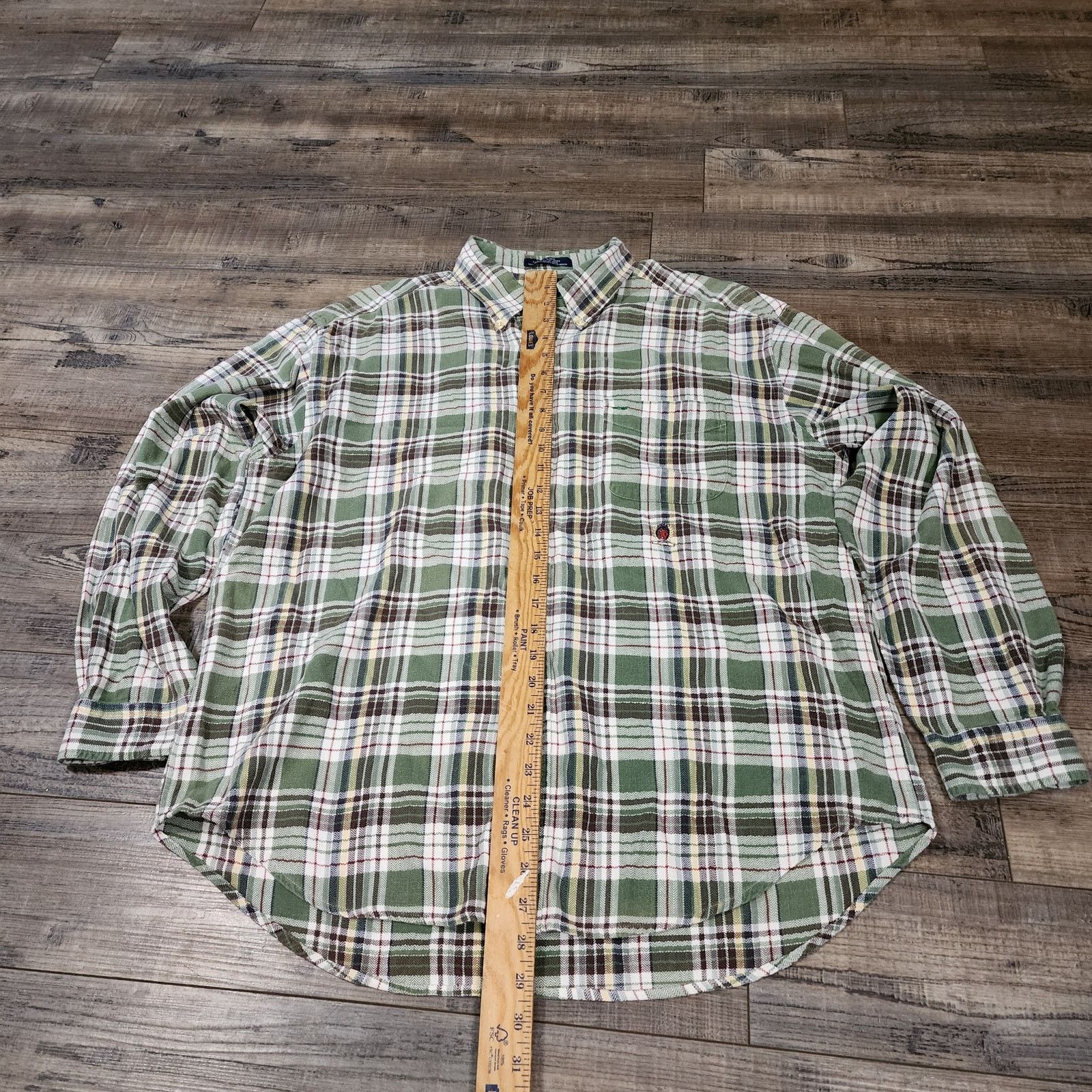 Tommy Hilfiger Tommy Hilfiger Long Sleeve green XL Mens shirt 2457 Size US XL / EU 56 / 4 - 3 Thumbnail