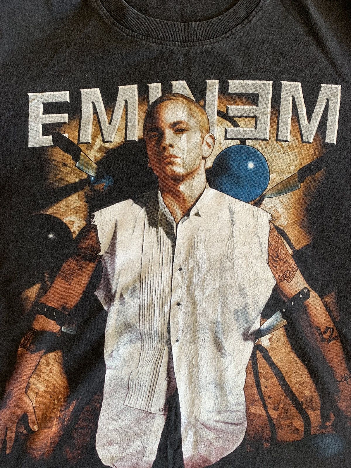 Vintage The Roxx Eminem 90s T-shirt Size US M / EU 48-50 / 2 - 9 Thumbnail