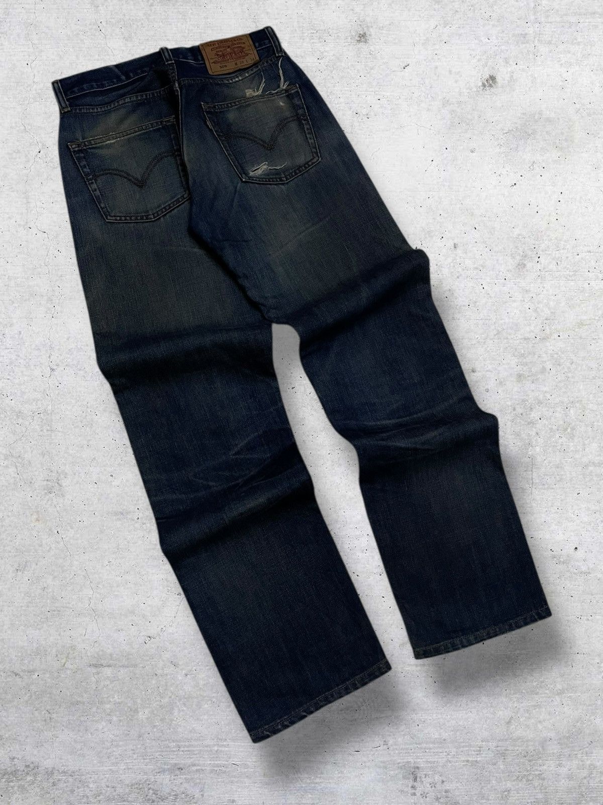 Levi's Vintage Clothing VINTAGE 509 LEVIS USA DESIGNER 90S OLD RIPPED DIRT OG DENIM Size US 27 - 9 Thumbnail