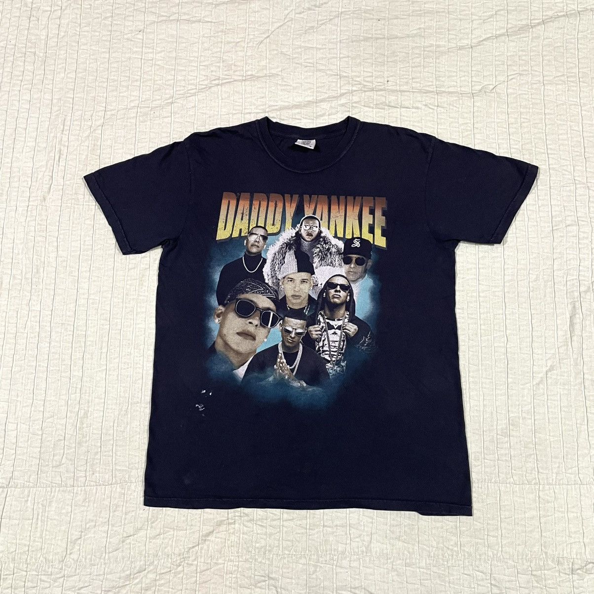 Band Tees Vintage Daddy Yankee Reggae Artist Rare T Shirt Size US XL / EU 56 / 4 - 2 Thumbnail