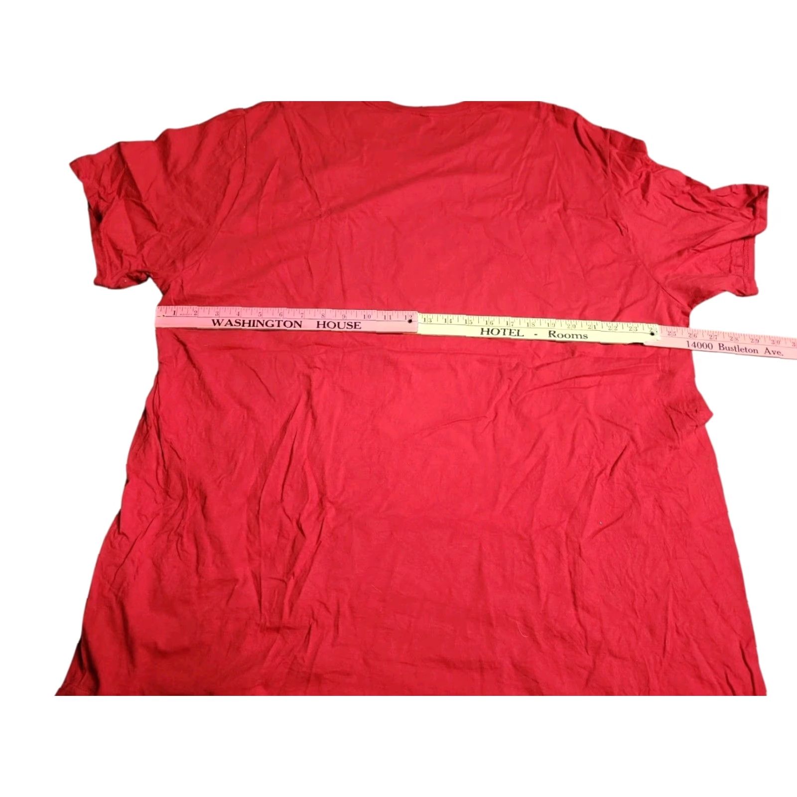 Vintage VINTAGE A Nightmare on Elm Street Freddy Krueger Welcome T Shirt Halloween Mens 3XL Red Shirt Mens 3XL Halloween Freddy Krueger T-Shirt Size US XXL / EU 58 / 5 - 3 Thumbnail