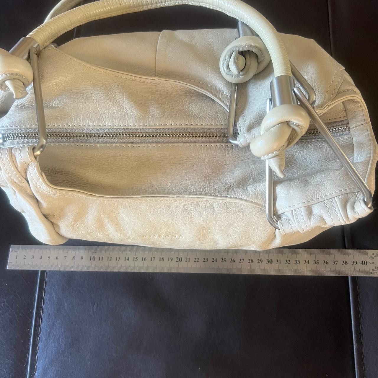 Other Dissona Leather Shoulder/Tote Bag – Cream Brown • Leather Size ONE SIZE - 7 Thumbnail