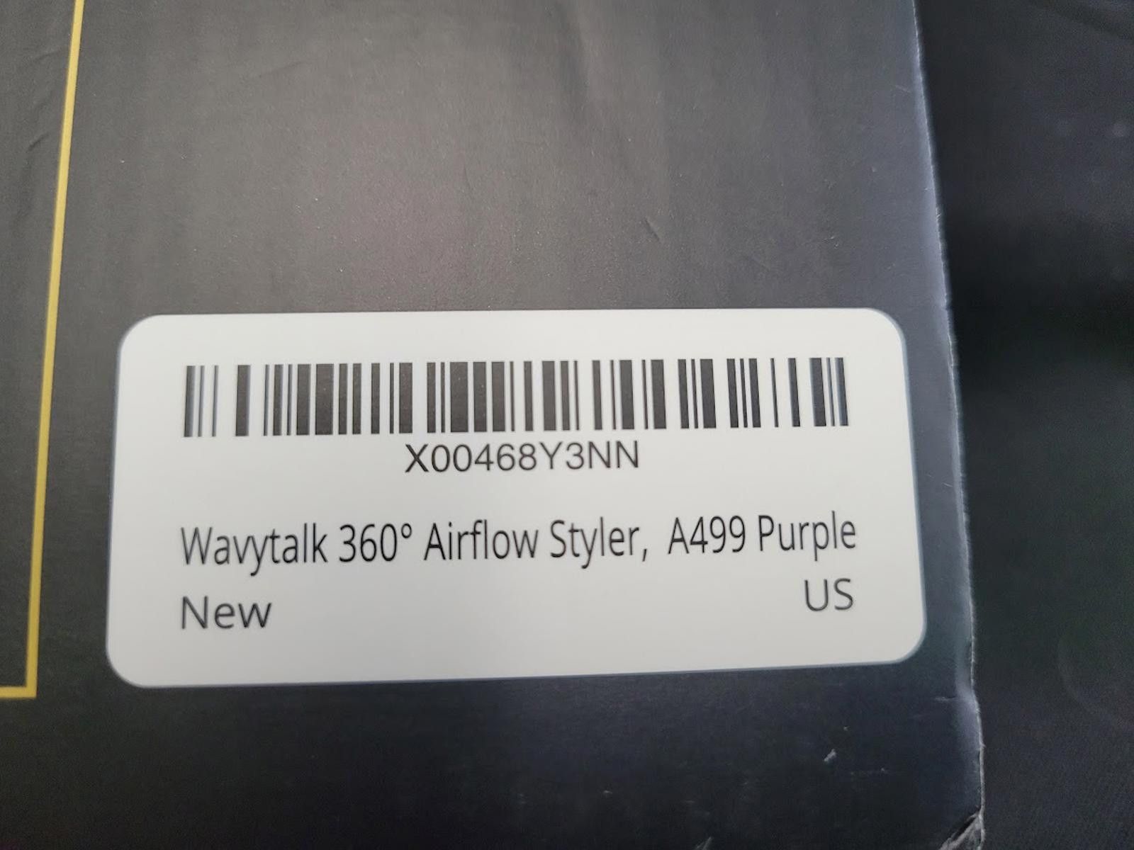 Other WAVYTALK Pro Airflow Hair Styler 2-in-1 Purple Size ONE SIZE - 4 Thumbnail