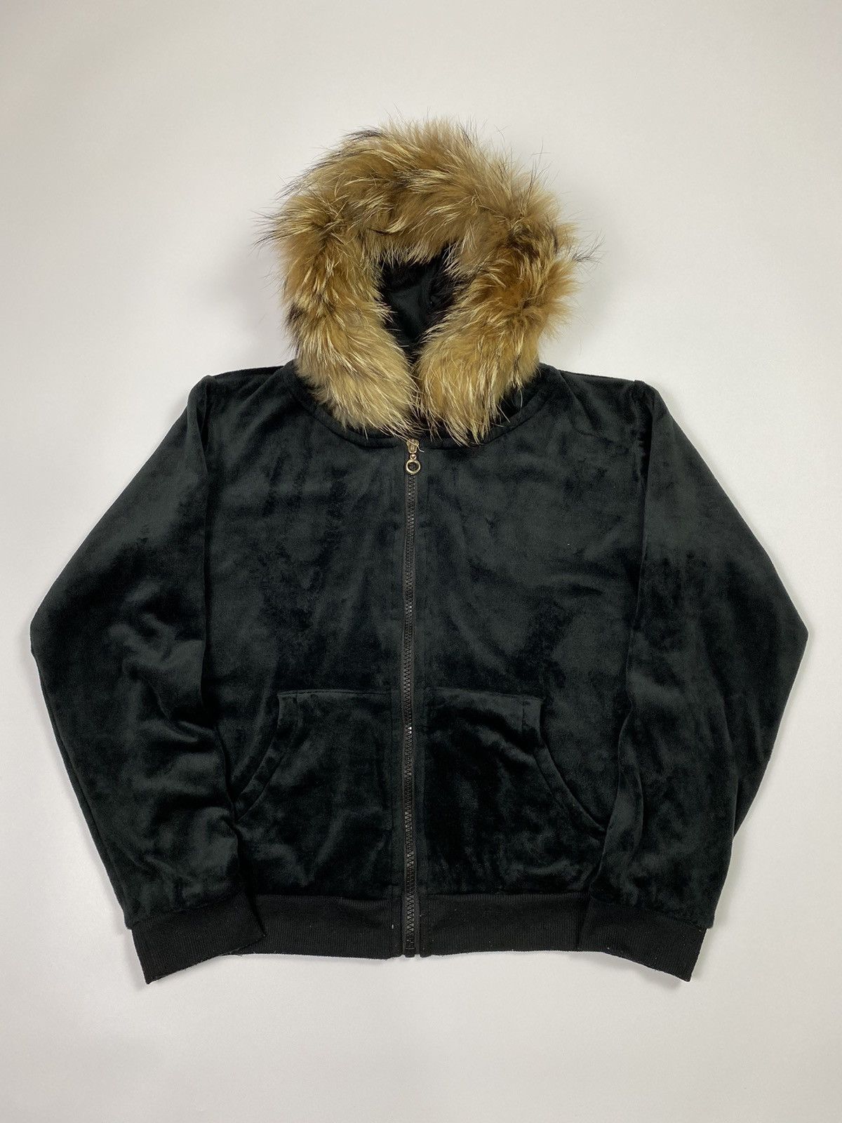 If Six Was Nine × Japanese Brand × KMRii Faux fur velvet hoodie baby roomy lgb ifsixwasnine style Size US S / EU 44-46 / 1 - 1 Thumbnail