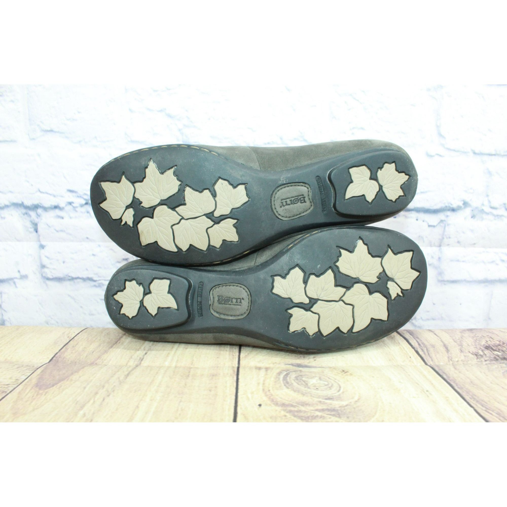 Born Born Women's Slip On Flannel Lined Ballet Flat Shoes Size US 7 / IT 37 - 9 Thumbnail