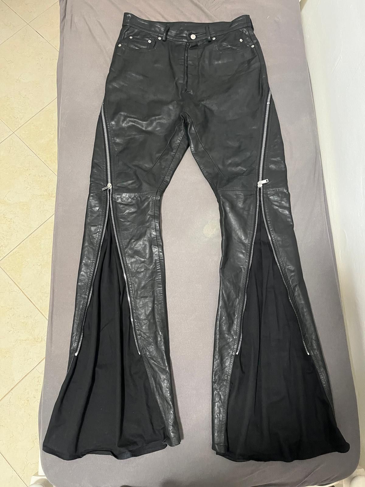 Rick Owens Rick Owens bolan banana calf pants “EDFU” Size US 31 - 1 Thumbnail