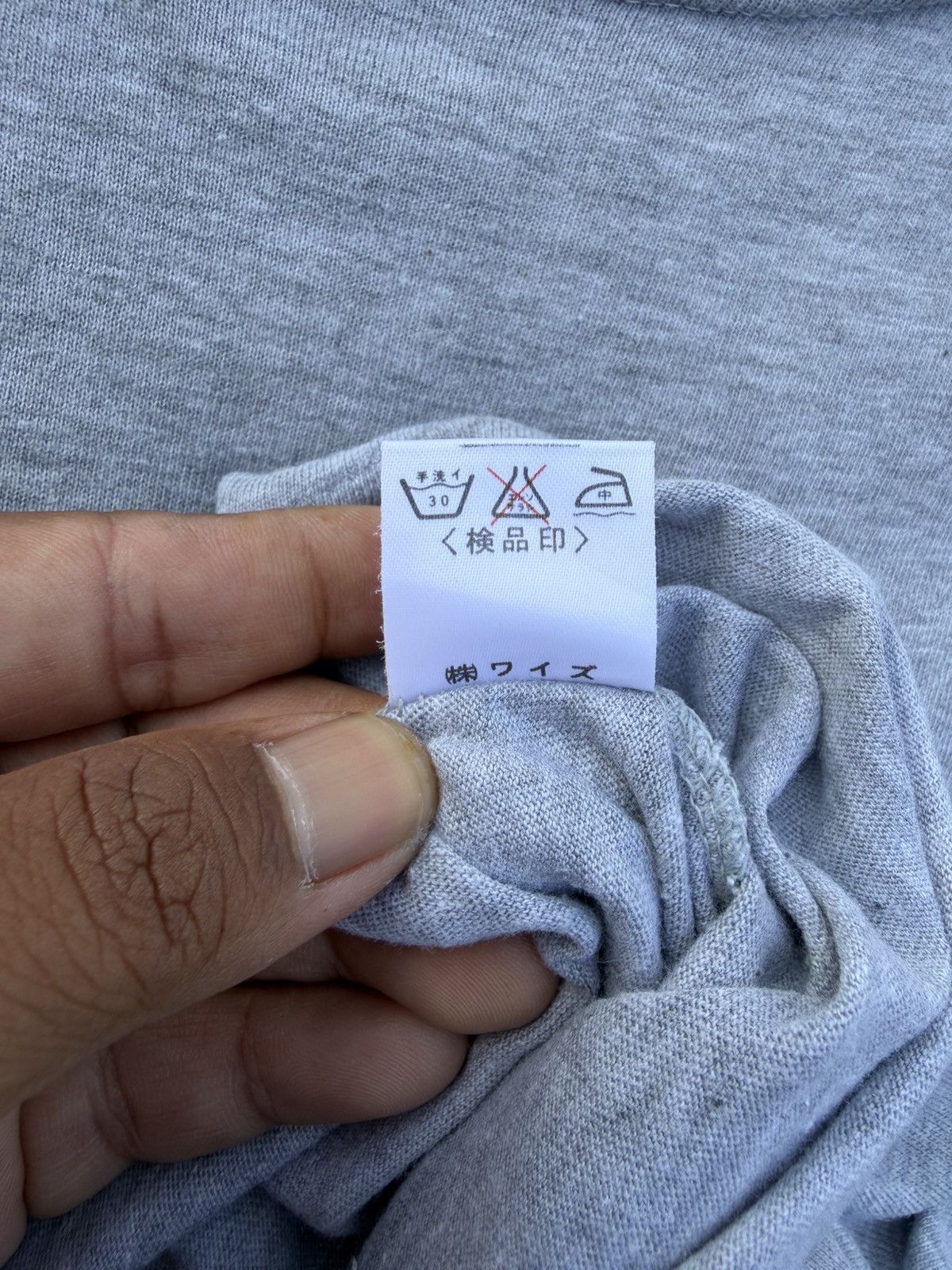 Yohji Yamamoto Rare Vintage 90s Y's Yohji Yamamoto Plain Tshirt Size US S / EU 44-46 / 1 - 10 Thumbnail