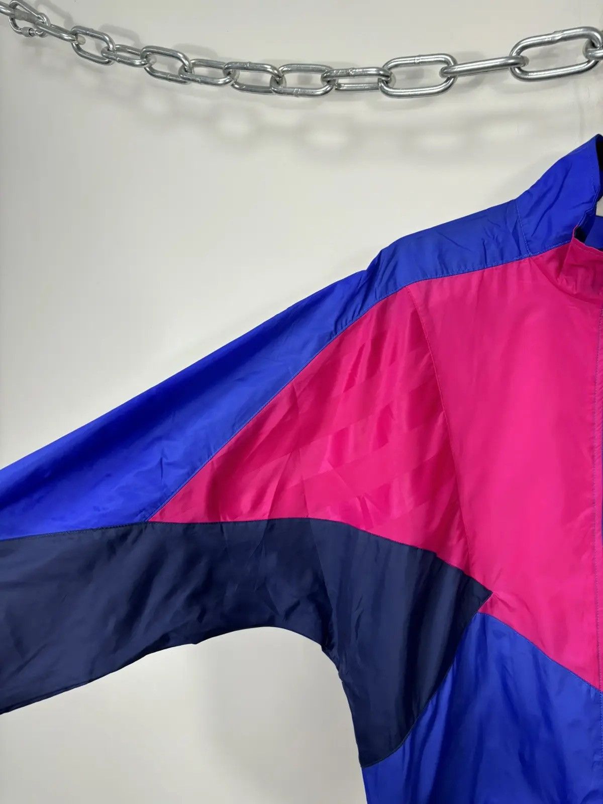 Nike × Vintage Vintage 90s Nike Y2K Full Zip Retro Nylon Track Jacket Size US M / EU 48-50 / 2 - 6 Thumbnail