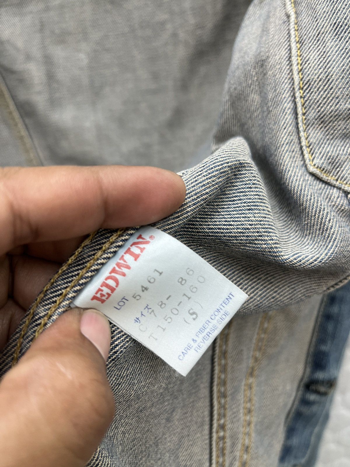 Edwin 🔥🔥🔥STEALS EDWIN DENIM TRUCKER JACKET Size S / US 4 / IT 40 - 11 Thumbnail