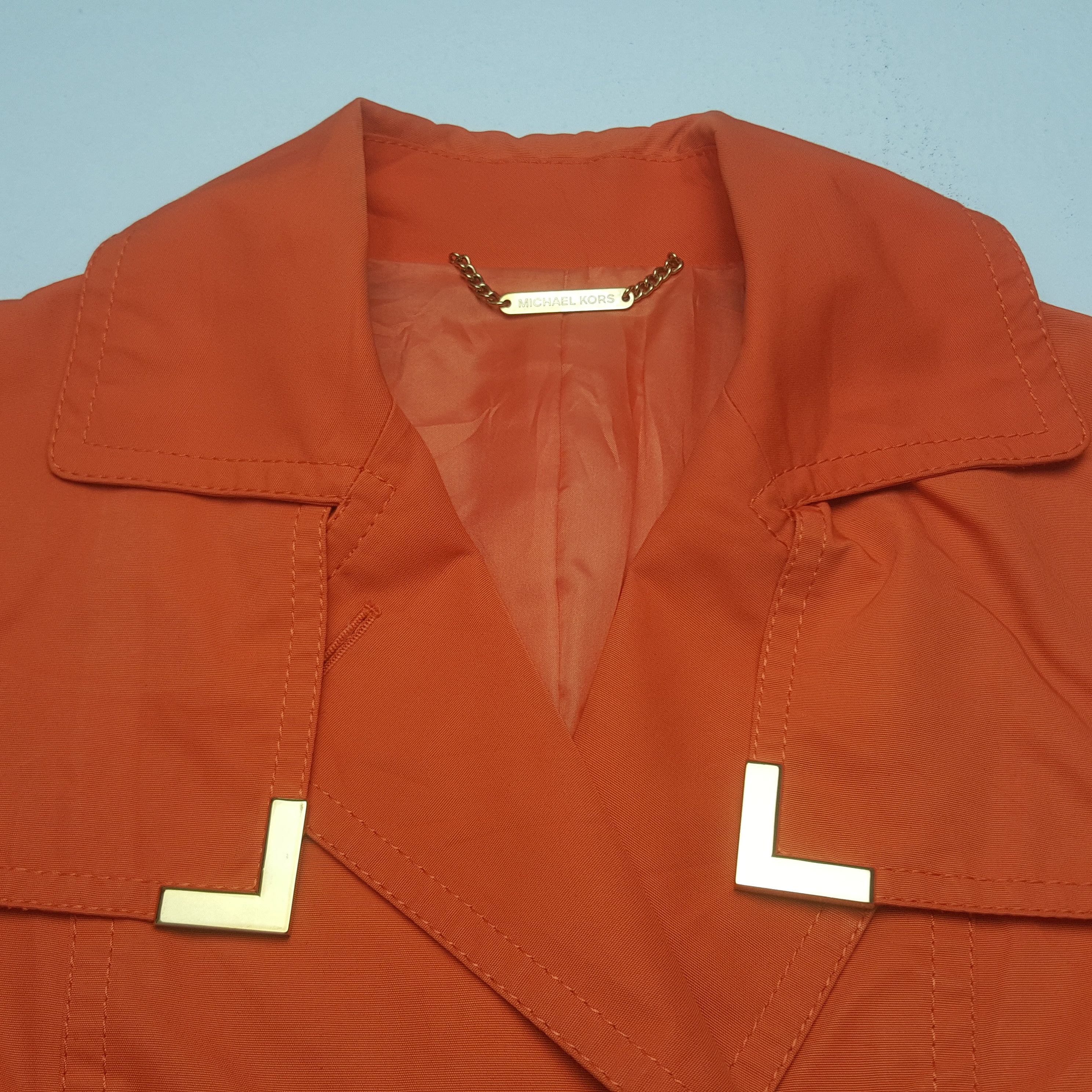 Michael Kors Vintage Michael Coats Designer Coat Jacket C321N6 Size S / US 4 / IT 40 - 4 Thumbnail