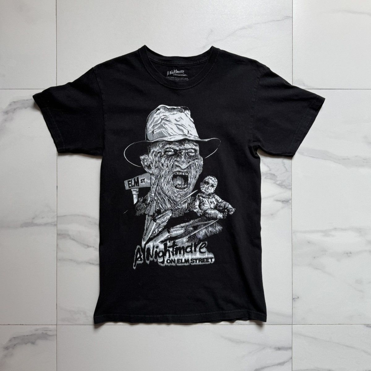 Expert Horror × Vintage Vintage Y2K Freddy Krueger T-Shirt Size US S / EU 44-46 / 1 - 2 Thumbnail