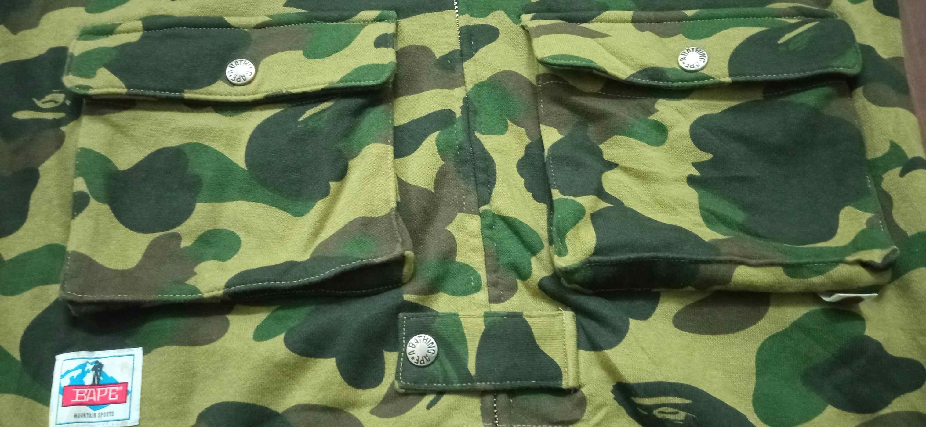 Bape × Nigo 1st Camo Multi Pocket Full Zip Hoodie Size US M / EU 48-50 / 2 - 11 Thumbnail