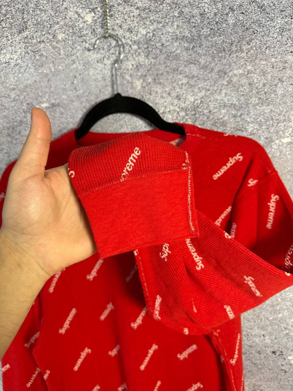 Supreme Supreme Hanes Monogram LS Streetwear y2k Medium Size US M / EU 48-50 / 2 - 10 Thumbnail