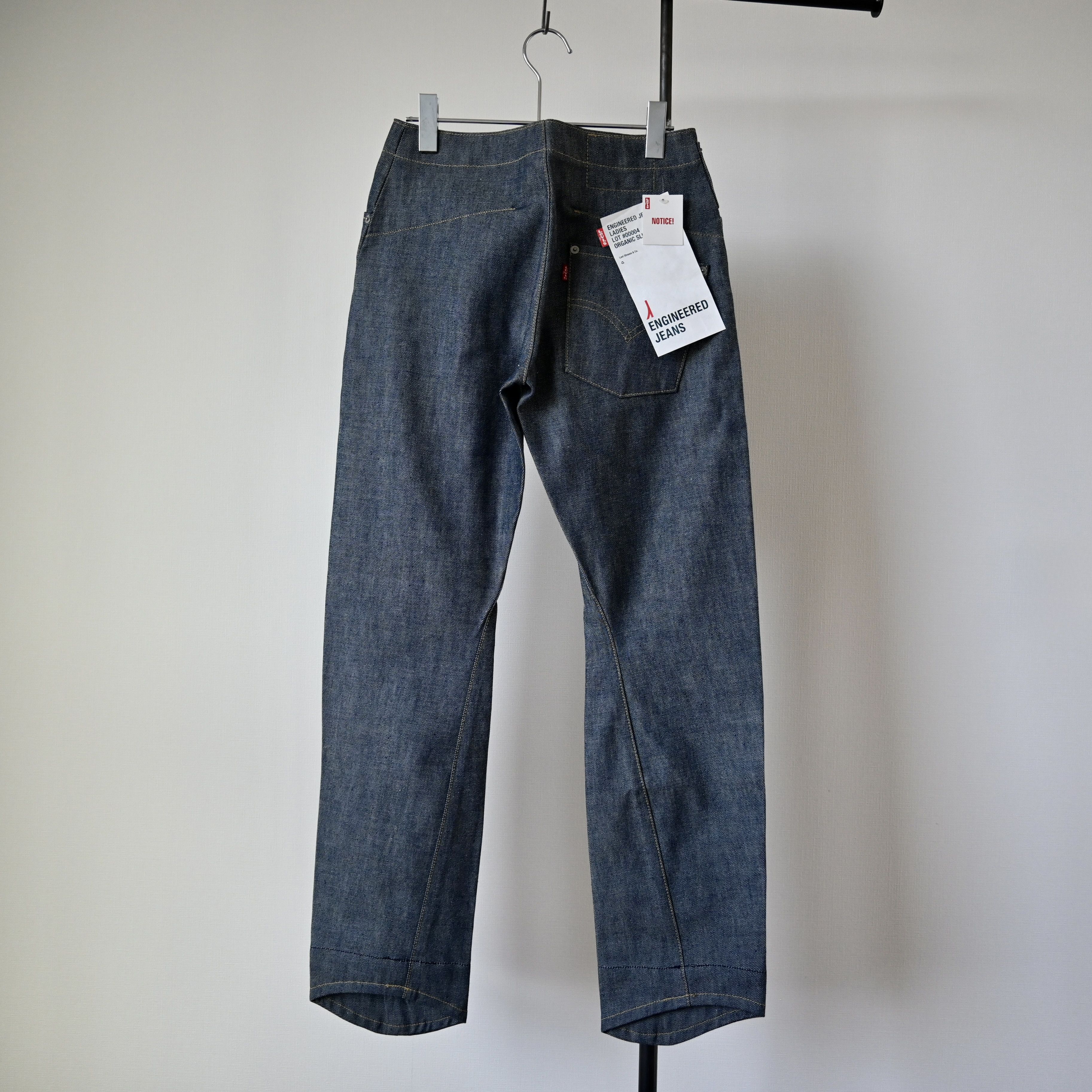 Levi's DEADSTOCK 2000s Levi's ENGINEERED JEANS "ORGANIC SLIM", blue Size 30" / US 8 / IT 44 - 2 Thumbnail
