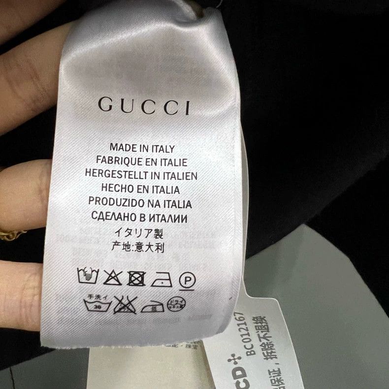 Gucci Gucci Black embroidered floral sweatshirt 2503-Nextarrow Size US XS / EU 42 / 0 - 4 Thumbnail