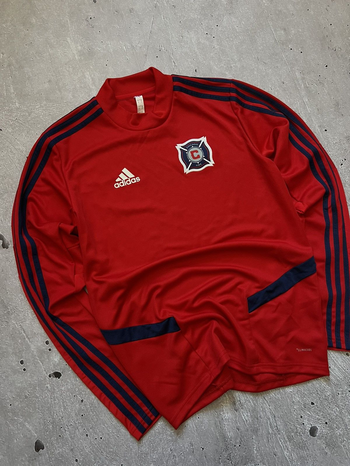 Adidas Chicago Fire Training Football Jacket Long Sleeve Adidas S Size US S / EU 44-46 / 1 - 1 Thumbnail