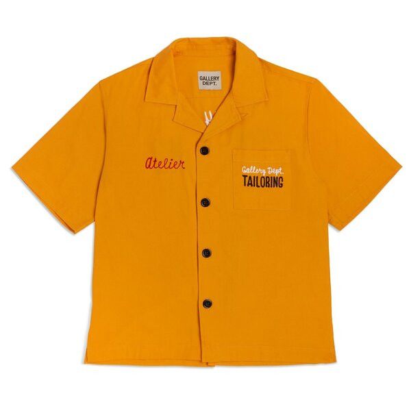 Gallery Dept. o1mle0326 Atelier Parker Shirt in Yellow Size US XL / EU 56 / 4 - 1 Thumbnail