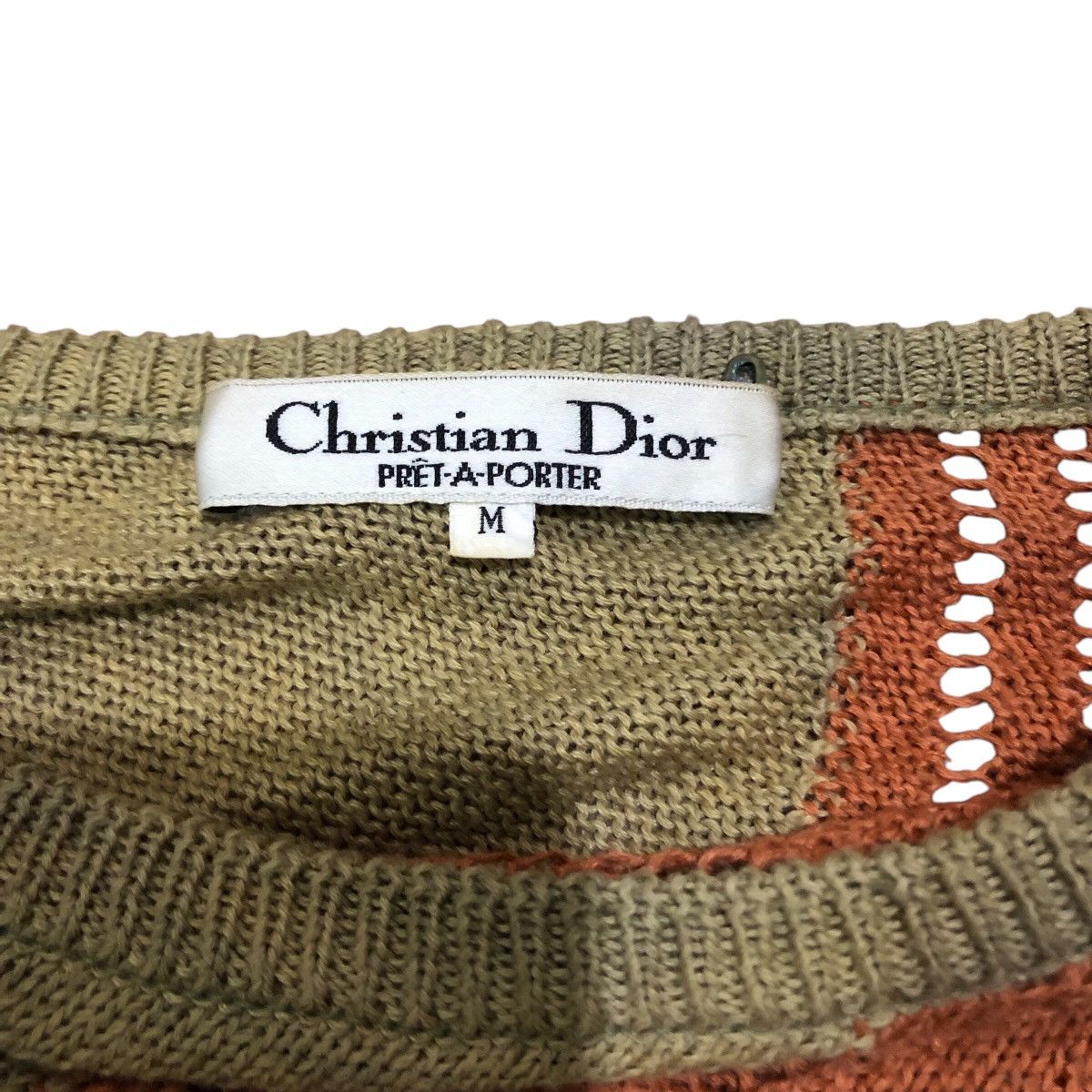 Christian Dior Monsieur × Dior × Vintage Christian Dior Asymetric Knitwear Sweater Size M / US 6-8 / IT 42-44 - 7 Thumbnail