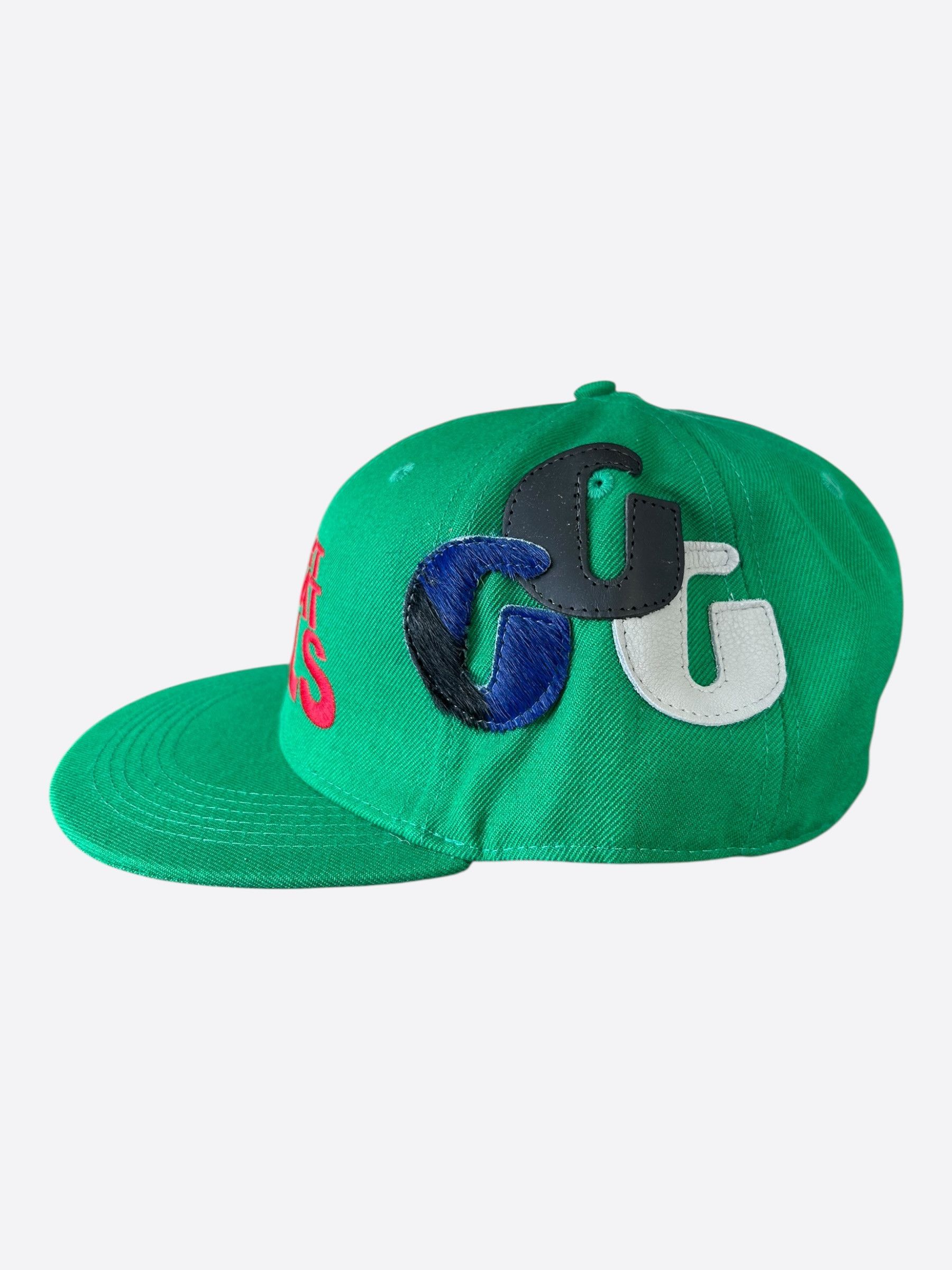 Gallery Dept. Gallery Dept Green & Multicolor ATK G-Patch Fitted Hat Size ONE SIZE - 4 Thumbnail