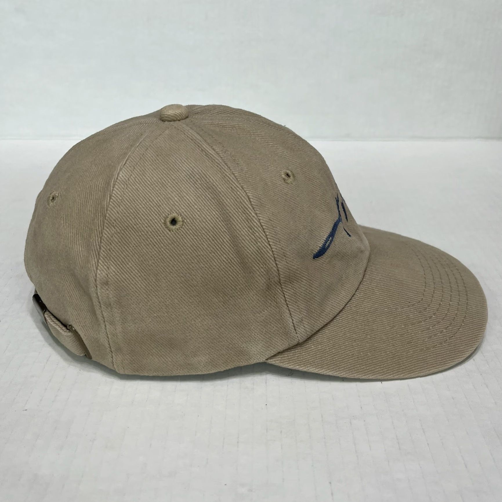 Vintage VINTAGE Unbranded Baseball Cap Hat Mens Beige One Size 90s Punk Retro Rock Trace Adkins Promo Cap Strap Back Big Time CD Release Vintage Hat Size ONE SIZE - 6 Thumbnail