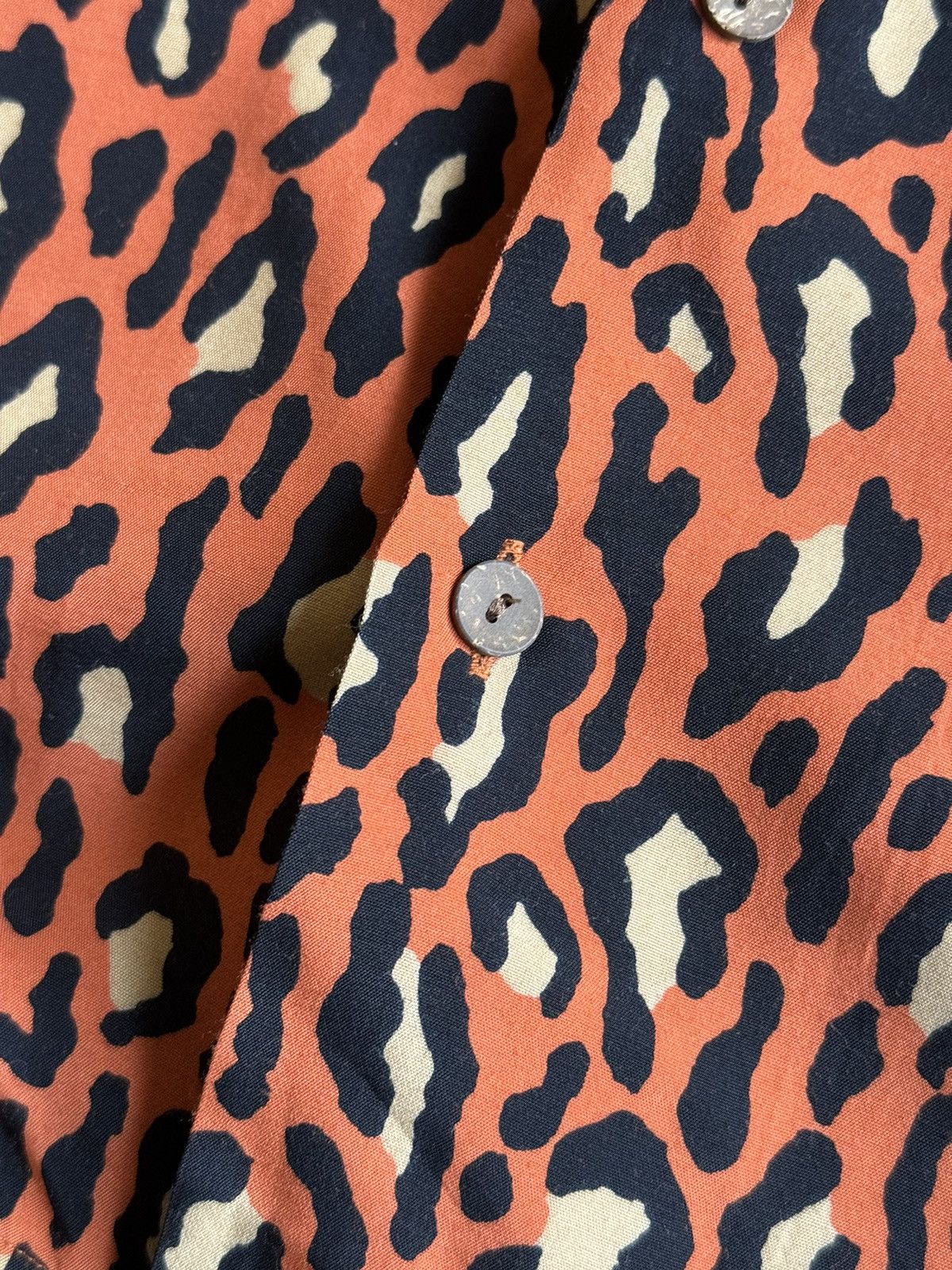 Wacko Maria Wacko Maria Cheetah Print Rayon Long Sleeve Shirt Size US S / EU 44-46 / 1 - 3 Thumbnail