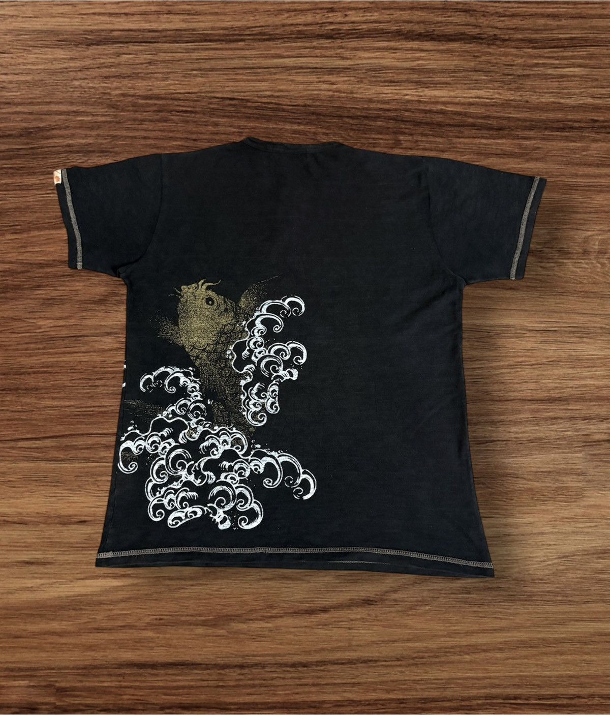 Japanese Brand Vintage Japanese Brand Sukajan Over Print T-Shirt Size US M / EU 48-50 / 2 - 2 Thumbnail