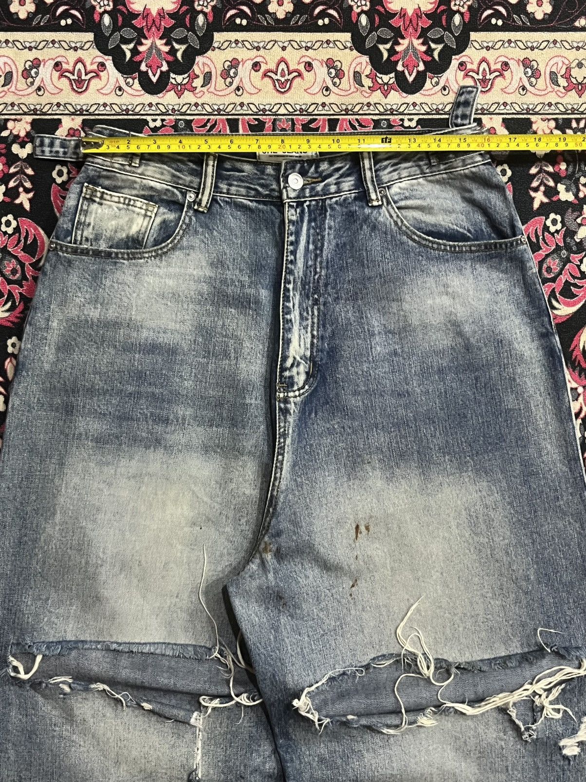 Other ⚡️Baggy⚡️Vintage JHL Jeans Blowout Distress Size US 32 / EU 48 - 14 Thumbnail