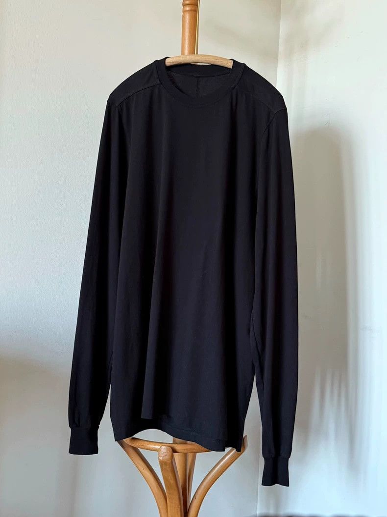 Rick Owens Rick Owens Black Long Sleeve T-Shirt- DMC Size US L / EU 52-54 / 3 - 1 Thumbnail