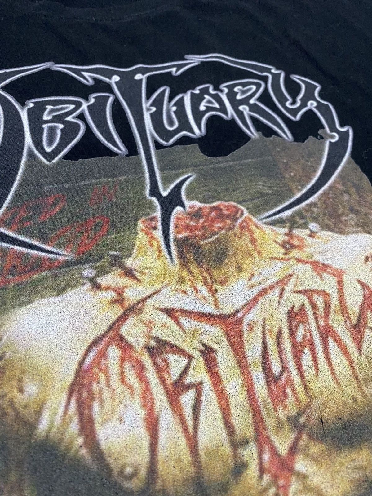 Vintage Rock T-shirt OBITUARY excellent condition size XXL Size US XXL / EU 58 / 5 - 6 Thumbnail