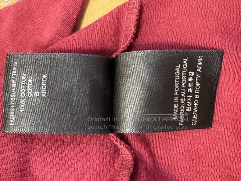 Vetements Vetements Burgundy Short Sleeve T-Shirt Size US S / EU 44-46 / 1 - 5 Thumbnail