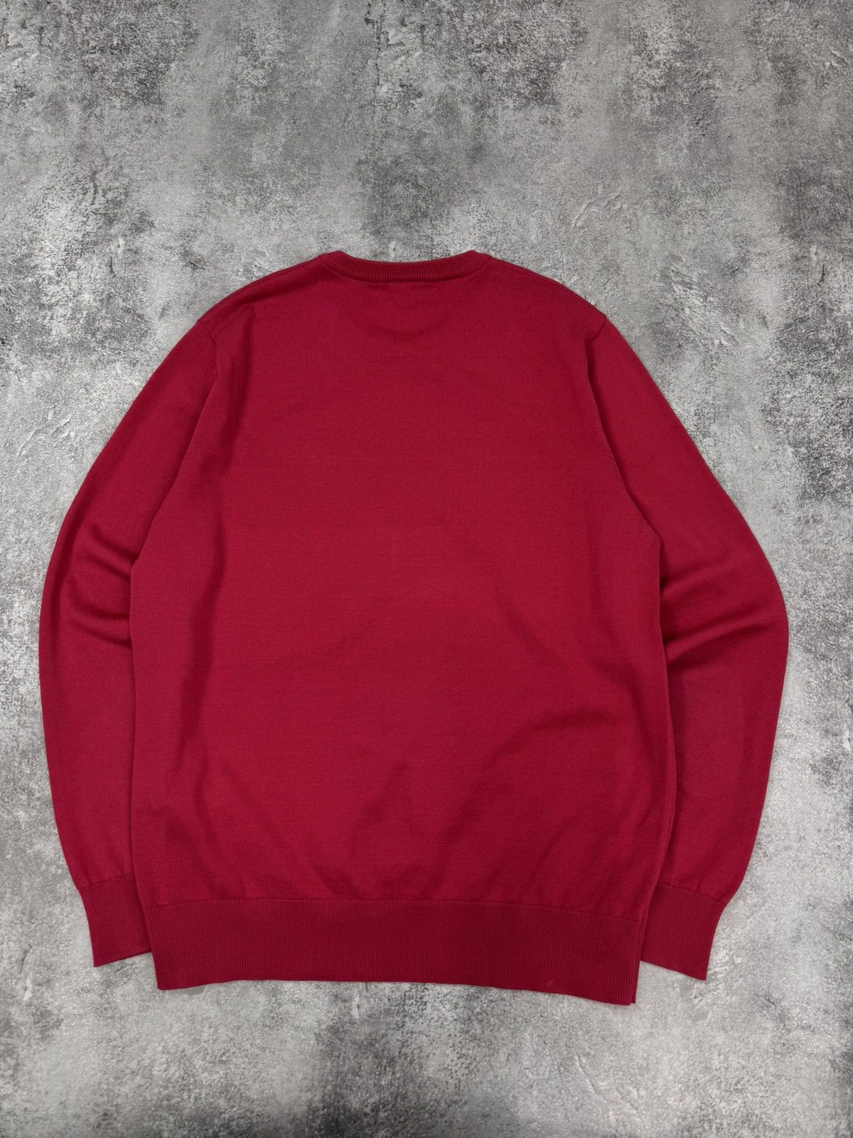 Armani Armani Jeans Women Crewneck Sweater Dark Pink Size L Size L / US 10 / IT 46 - 8 Thumbnail
