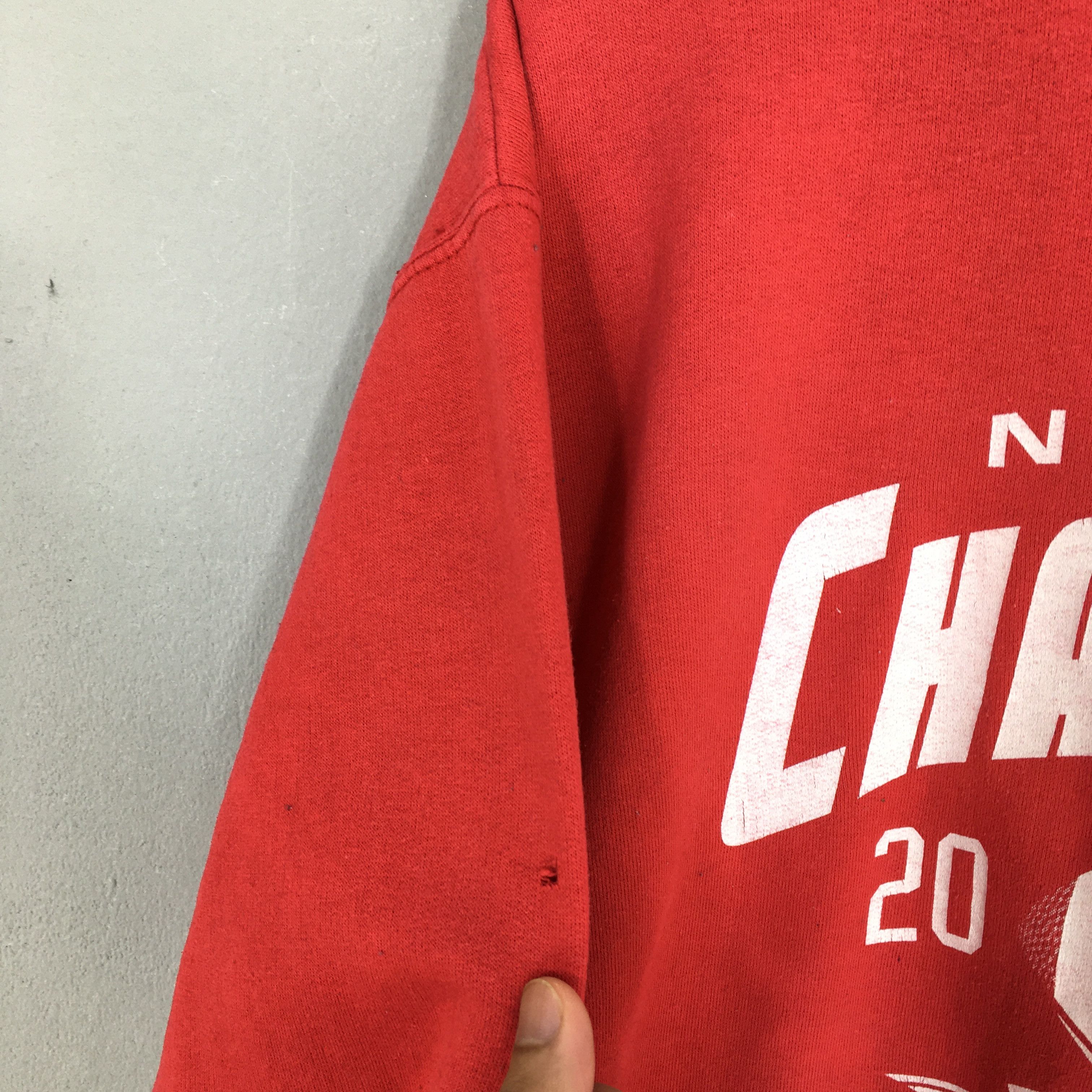 NCAA Vintage Y2K Ohio State Buckeyes Ncaa Red Sweatshirt Medium Size US M / EU 48-50 / 2 - 6 Thumbnail