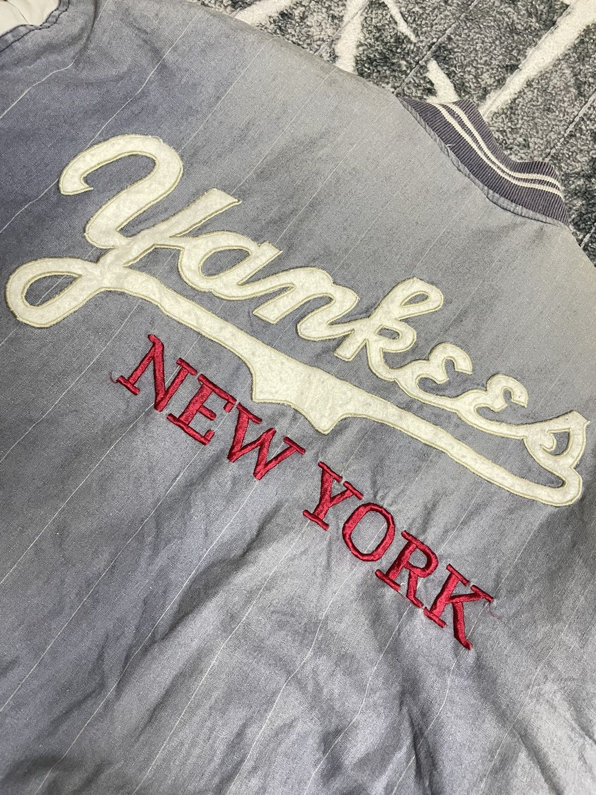 New York Yankees × Vintage VINTAGE NEW YORK YANKEES COOPERSTOWN COLLECTION BOMBER 1991 Size US L / EU 52-54 / 3 - 6 Thumbnail